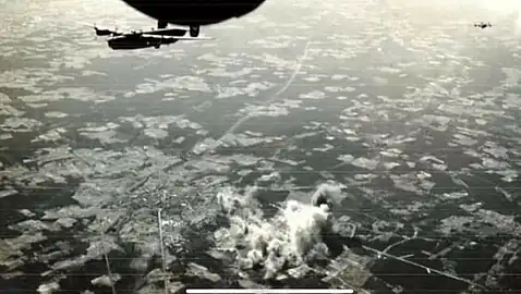 Bombardement de la base aérienne de Mont-de-Marsan par les forces alliées le 27 mars 1944