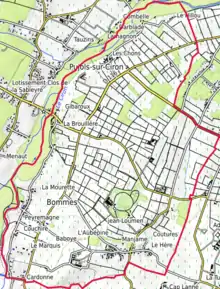 Carte topographique