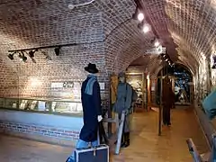 Salles du Musée de la Résistance.