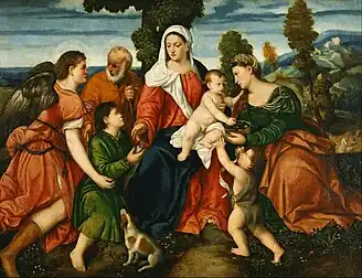 Sainte Famille avec TobieArt Occidental, Tokyo