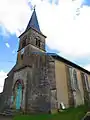 L'église Saint-Brice de Mesnil-sous-les-Côtes.