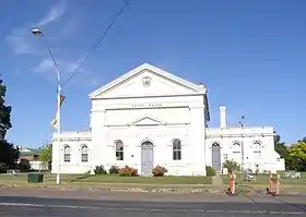 Boorowa  Palais de justice achevé 1884.