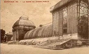 L'ancienne serre.