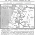 Article du Times, 25 octobre 1920, faisant état des discussions actives concernant la ligne de démarcation.