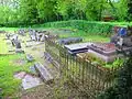 Le cimetière juif.