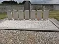 Tombes britanniques de la CWGC.
