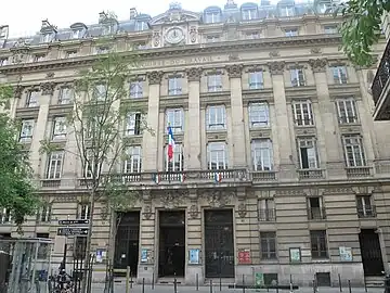 Bourse du travail de Paris (1892), no&nbsp;3 rue du Château-d'Eau à Paris.