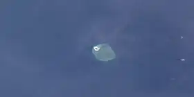 Image satellite de Bramble Cay