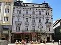 L'ancien palais Palugyay, Hlavné námestie, Bratislava (en), 1882-1883