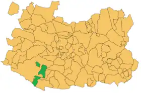 Localisation de Brazatortas