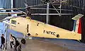 Hélicoptère Breguet G111 au Musée du Bourget semblable à celui utilisé par les élèves de BC Freedom.