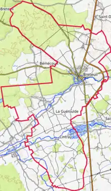 Carte topographique