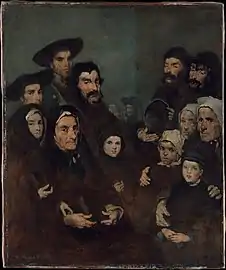 Pêcheurs bretons et leurs familles, vers 1880-1885, New York, Metropolitan Museum of Art.