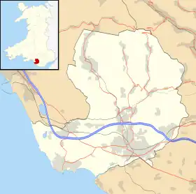 (Voir situation sur carte : Bridgend)