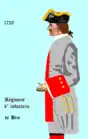 régiment de Brie de 1720 à 1734