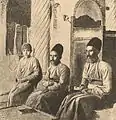Intérieur de la Grande synagogue de Téhéran, av. 1906