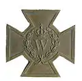 Croix de Bronze Spink coté recto
