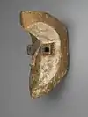 Masque. Kota, Mahongwe. Région d'Etoumbi. République du Congo. XIXe - début XXe&nbsp;siècle. Bois, pigment. H. 35,6&nbsp;cm