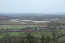 photographie représentant les marais sur la commune de Brucourt