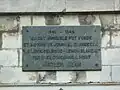 Plaque commémorative La Libre Belgique