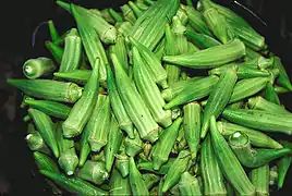 Panier de gombos