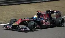 Photo de la Toro Rosso STR5 de Buemi à Shanghai