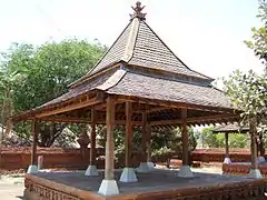 Pavillon dans l'enceinte du palais Kasepuhan
