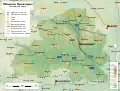 Carte géographique de la commune de Provadiya