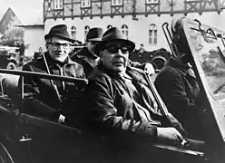 Honecker et Brejnev en 1971.