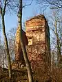Château de Stuer&nbsp;(de), siège ancestral de la fin du XIIIe siècle jusqu'en 1660, le domaine appartient à la famille jusqu'en 1945