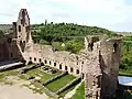 Burg Neuleiningen, côté nord