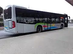 Le Citaro C2 no&nbsp;948 du réseau Le Parisis en gare routière d'Herblay.