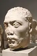 Tête de Memnon, IIe&nbsp;siècle, Altes Museum.