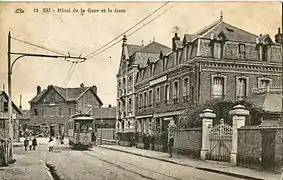 ... que l'on voit à nouveau sur cette carte postale.
