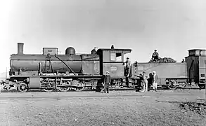 Locomotive CFA 140-YB-461 de la CFA.