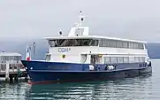 Le bateau CGN "Ville de Genève" à Lausanne-Ouchy