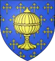 Armes de l'ancien royaume de Galice, d'après le blason décrit dans L'Enciclopédie, Diderot et D'Alembert, Blasons Art Heraldique et les dessins montrés dans l'ouvre de Jean et Lucas Doetecum, Les pompes funèvres de l'empereur Charles V (XVIe&nbsp;siècle).