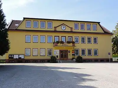 Lučina : la mairie.