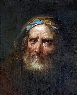 Portrait d'un vieux barbu, Ca' Rezzonico, Venise.