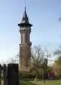 La tour panoramique, familièrement dite «&nbsp;crayon&nbsp;».