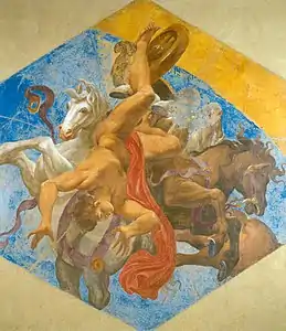 Lodovico Carracci, Caduta di Fetonte (XVIIe&nbsp;siècle).