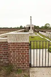 Le Caestre Military Cemetery.