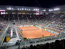 Caja Mágica - Madrid Open 2011 - Feliciano López contre Roger Federer