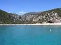 La Cala Luna, une plage à la limite avec Dorgali.