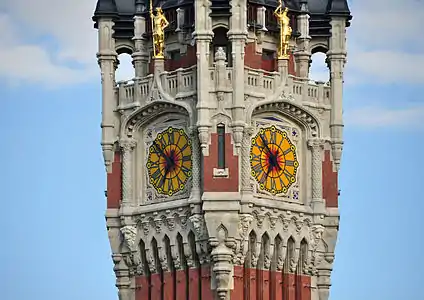 Beffroi, Hôtel de ville de Calais