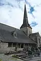 Église de la Trinité : clocher.