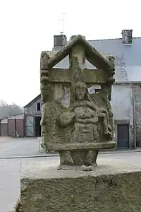 Croix Merhan, face nord.