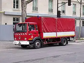 Camion d'accompagnement