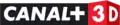 Logo de Canal+ 3D du 17 novembre 2010 au 5 avril 2013