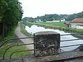 Canal de Garonne à Puybarban (juin&nbsp;2009)